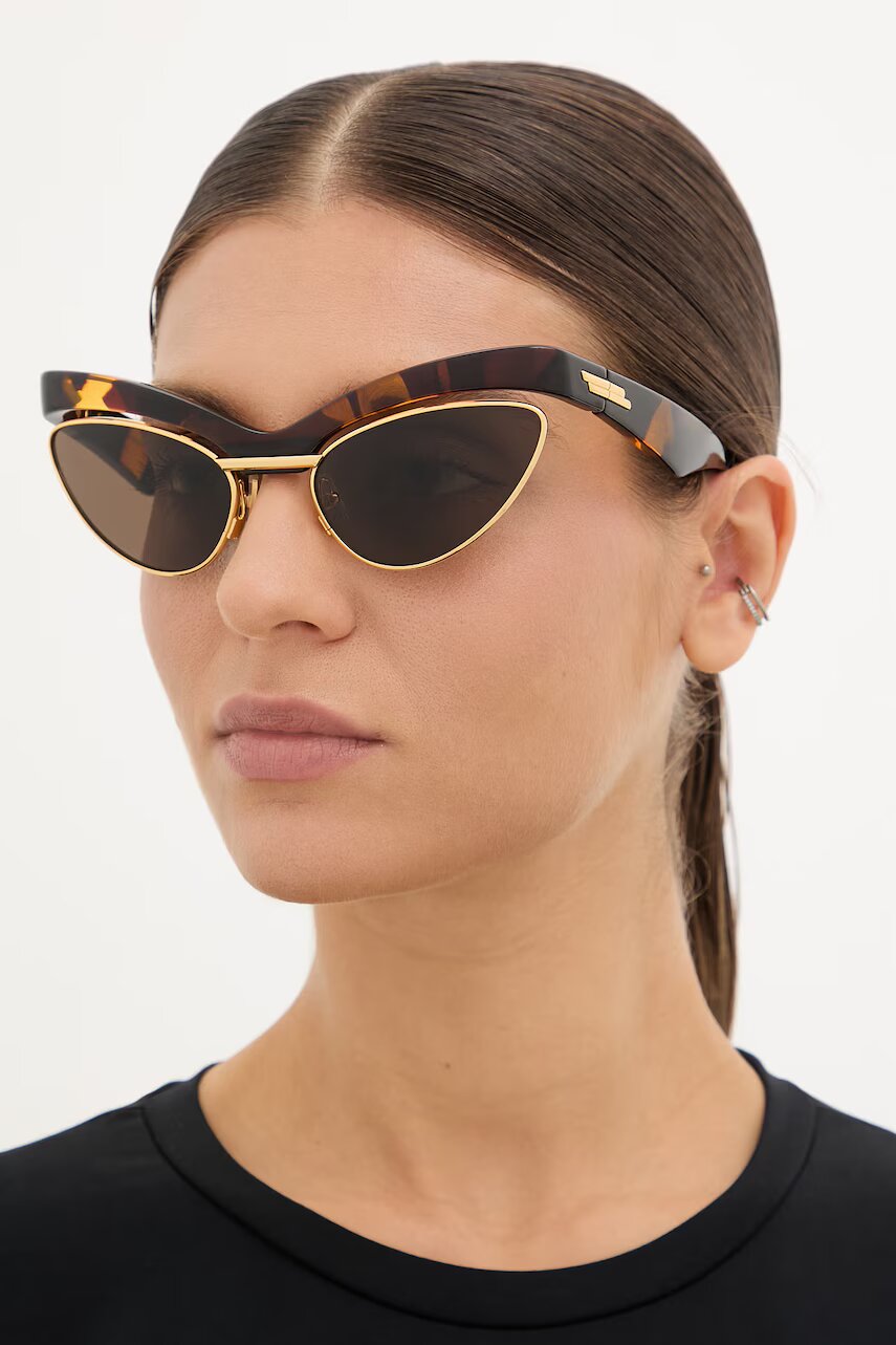 Bottega Veneta ochelari de soare cat eye pentru femei