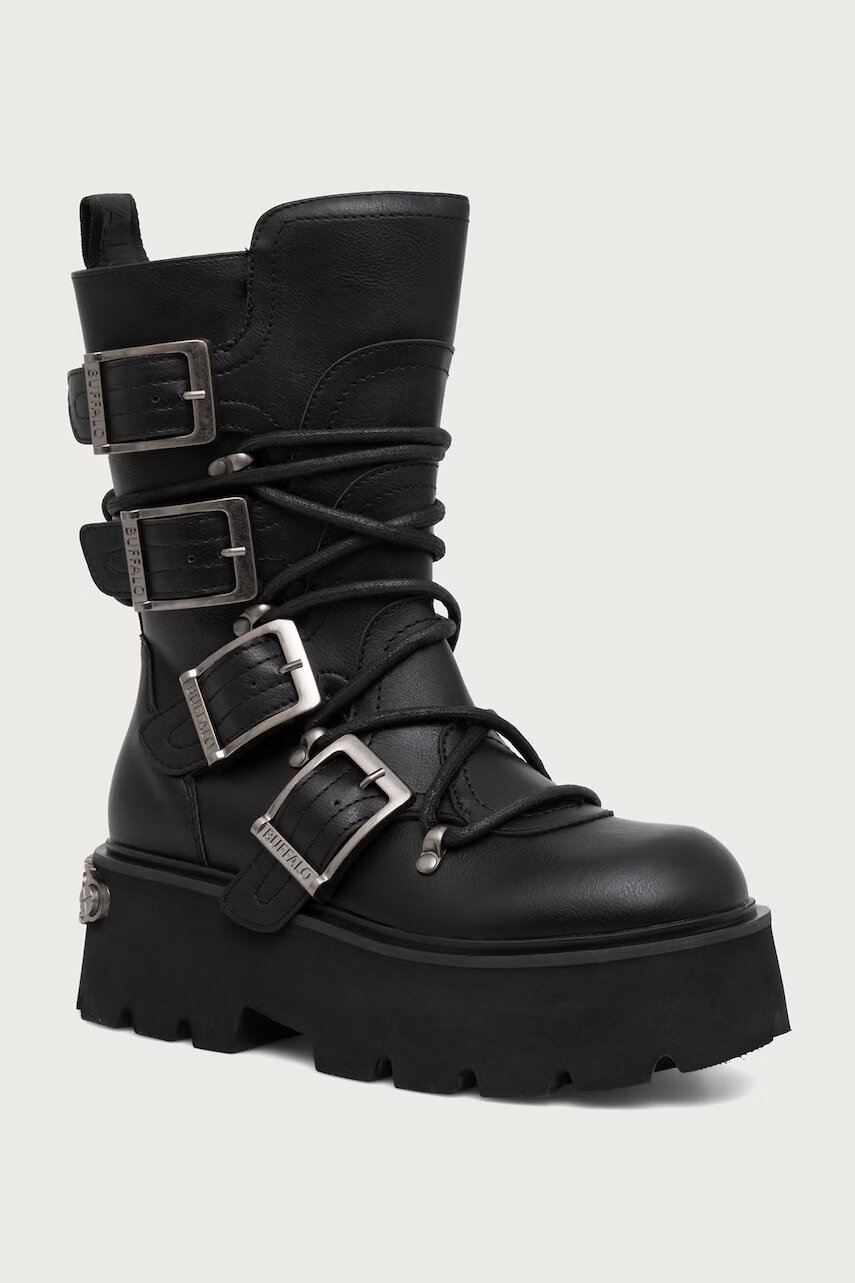 Buffalo botine pentru femei Brake Biker Hi