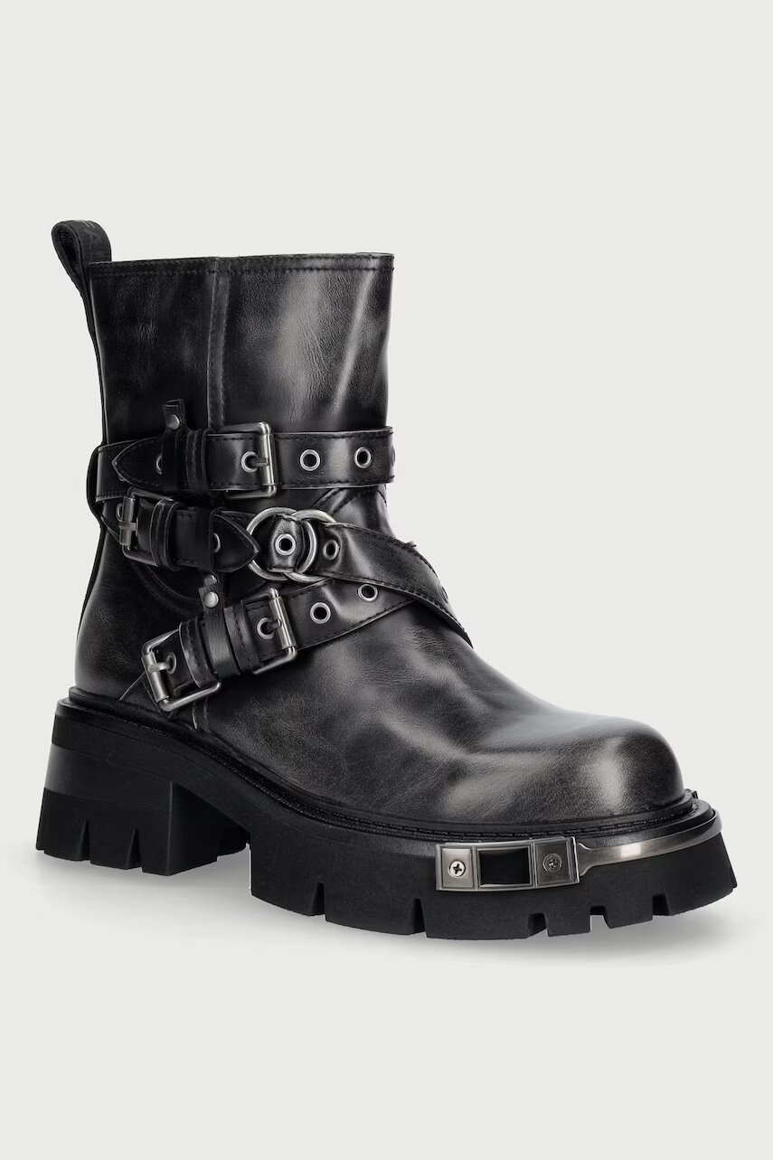Buffalo botine pentru femei Soraya Heavy Biker Mid