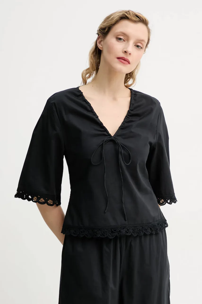By Malene Birger bluza din bumbac ULRIKKE
