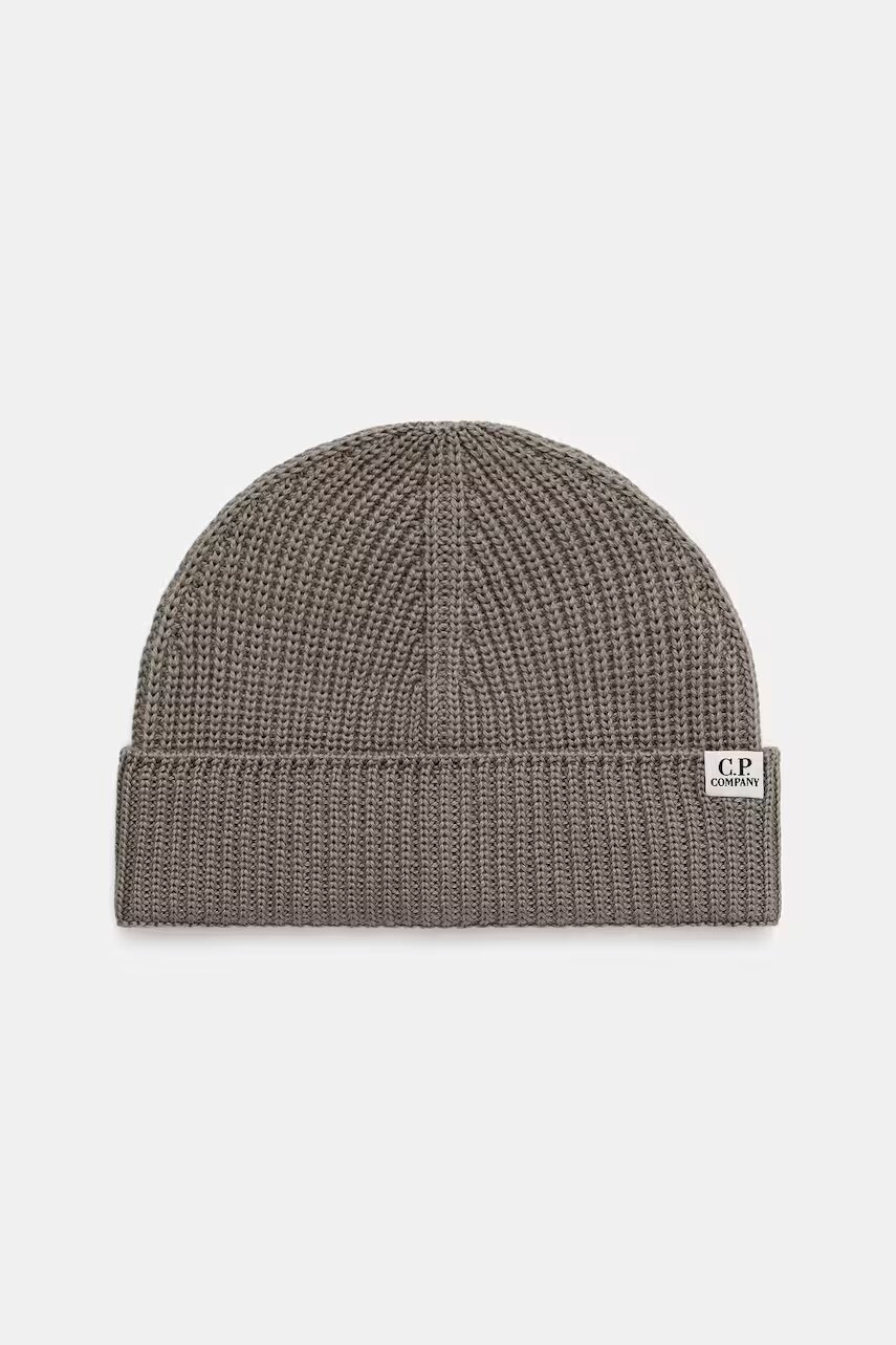 C.P. Company căciulă din lână merino