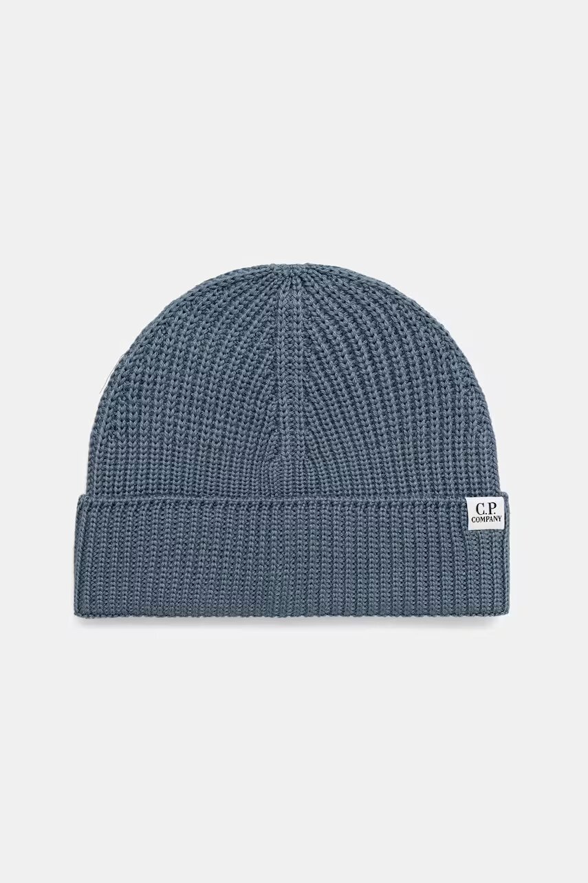C.P. Company căciulă din lână merino