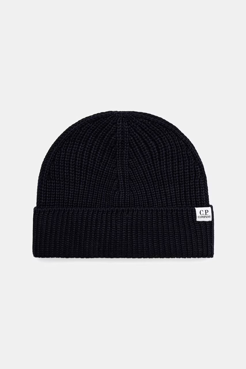 C.P. Company căciulă din lână merino