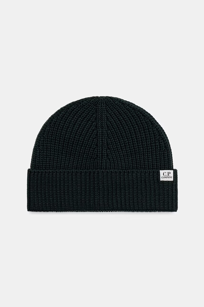 C.P. Company căciulă din lână merino