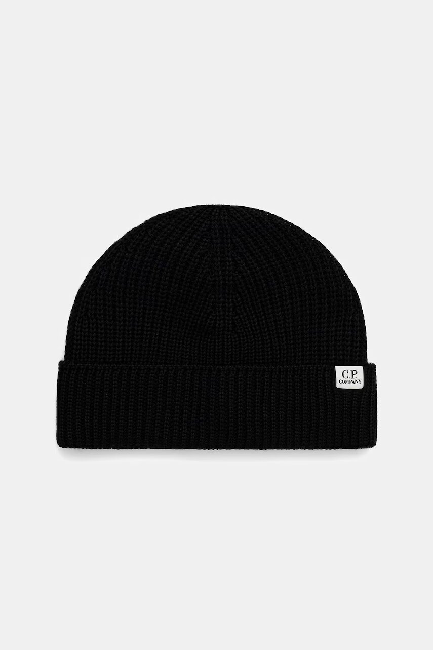 C.P. Company căciulă din lână merino