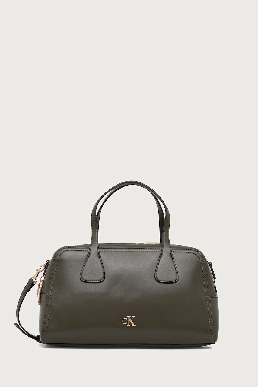 Calvin Klein geantă crossbody pentru femei cu imitație de piele
