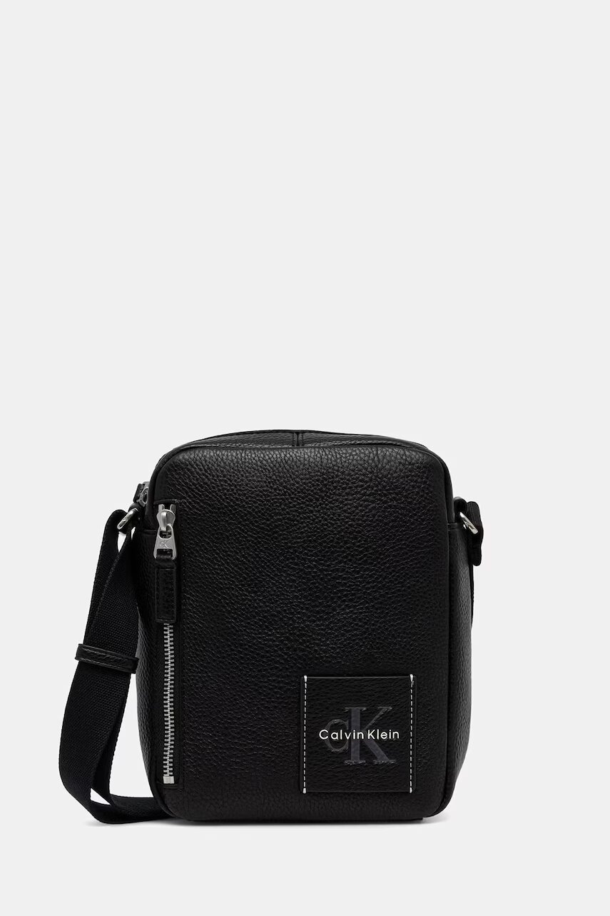 Calvin Klein geantă mică pentru bărbați cu imitație de piele