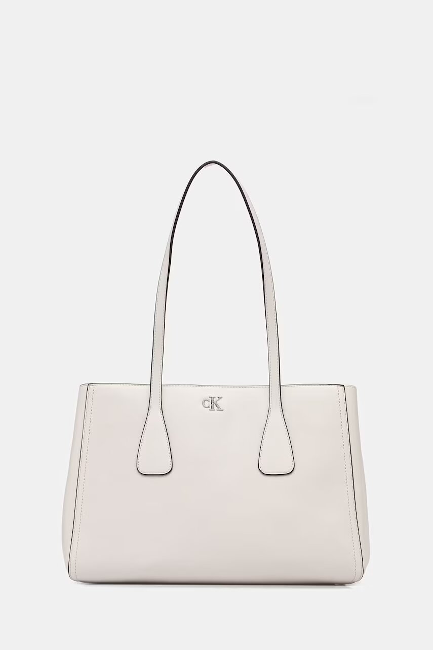 Calvin Klein geantă shopper de femei cu imitație de piele