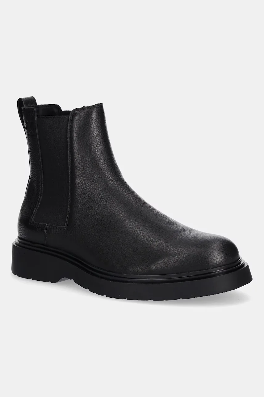 Calvin Klein ghete chelsea de piele COMBAT ESS CHELSEA BOOT LTH