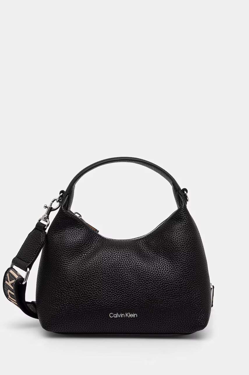 Calvin Klein hobo bag pentru femei cu imitație de piele