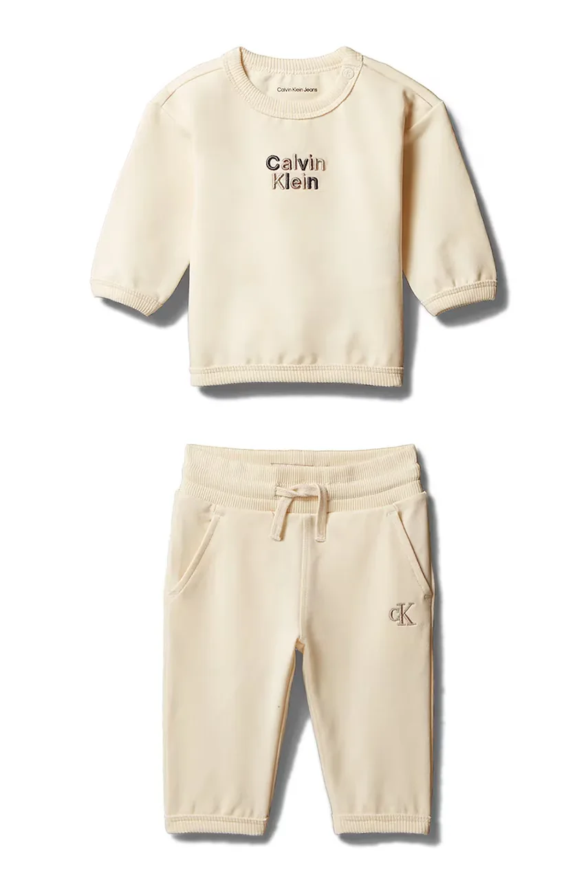 Calvin Klein Jeans compleu de trening pentru copii cu bumbac