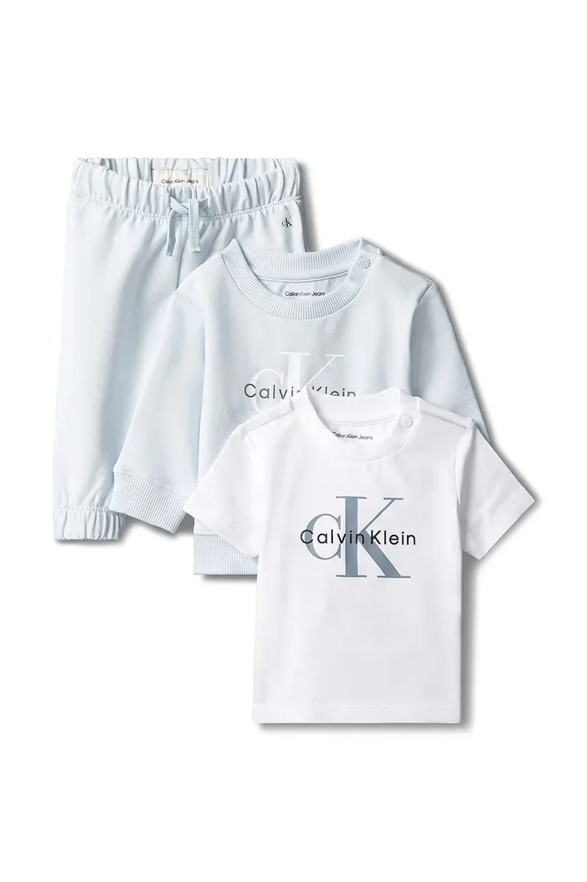 Calvin Klein Jeans compleu pentru copii din bumbac