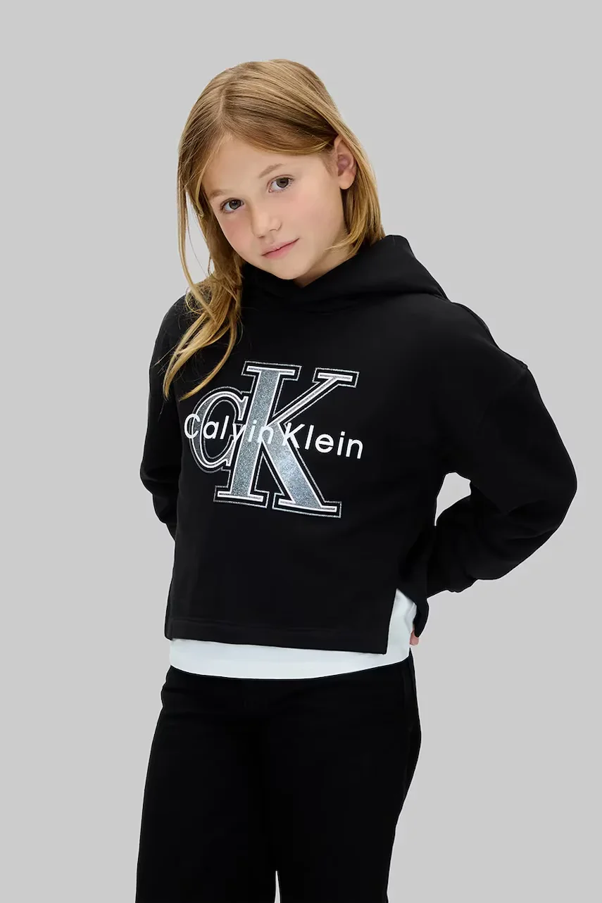 Calvin Klein Jeans hanorac de bumbac pentru copii