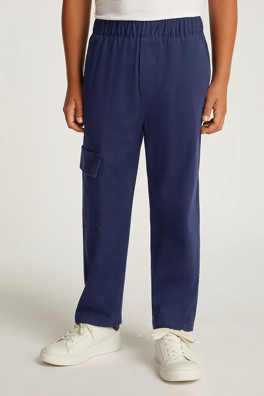 Calvin Klein Jeans pantaloni copii TWILL SKATER CARGO