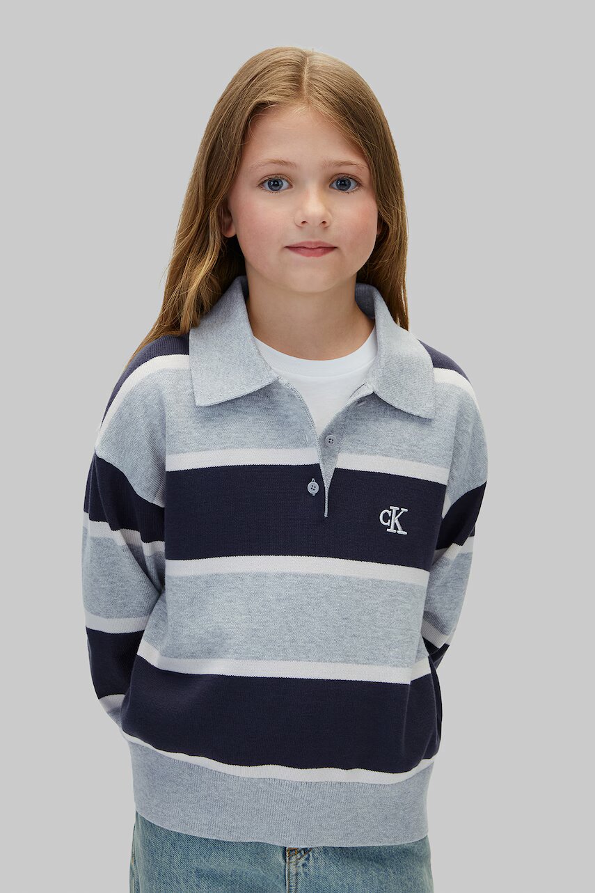 Calvin Klein Jeans pulover pentru copii din bumbac
