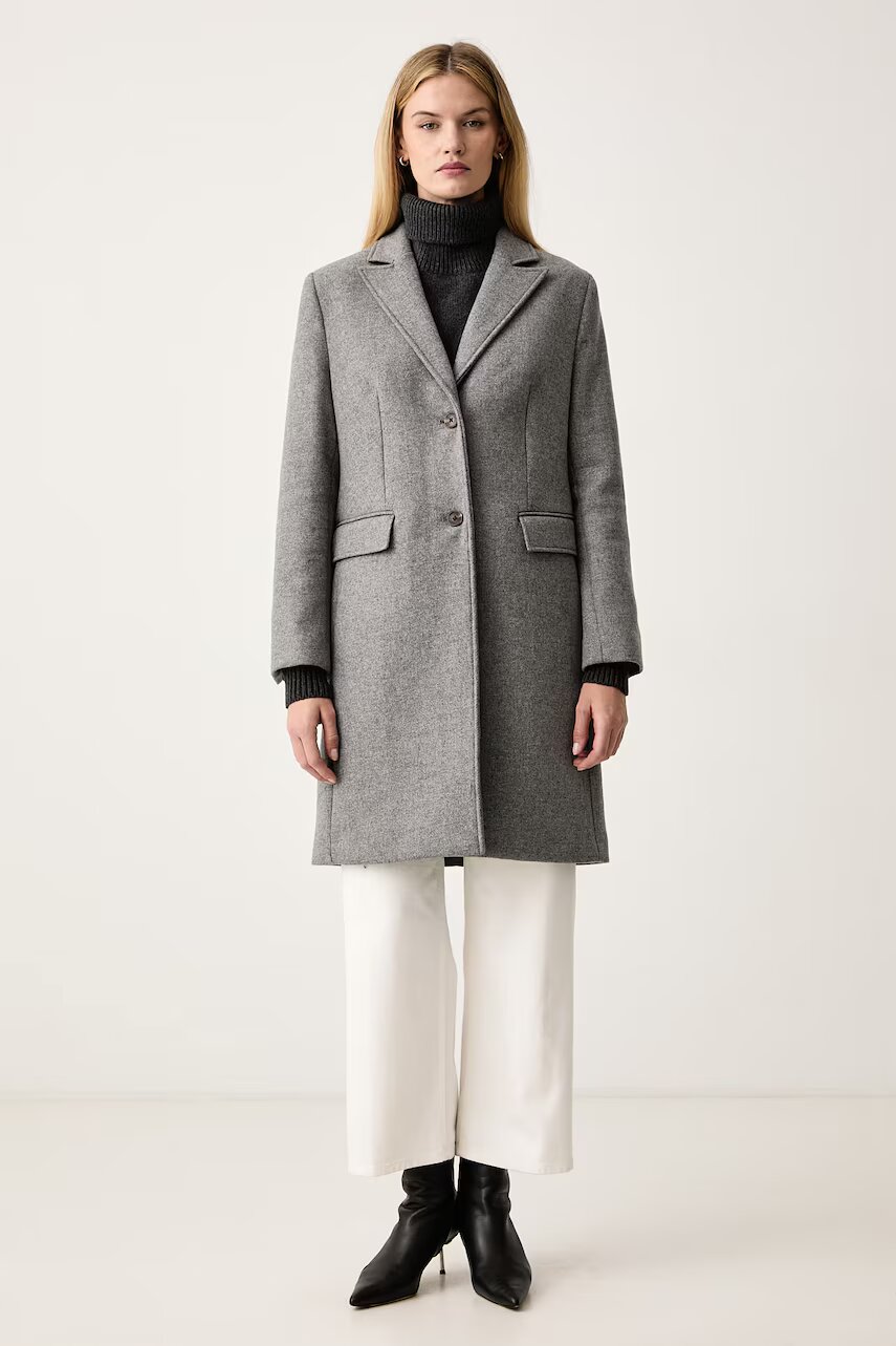 Calvin Klein palton pentru femei cu lână