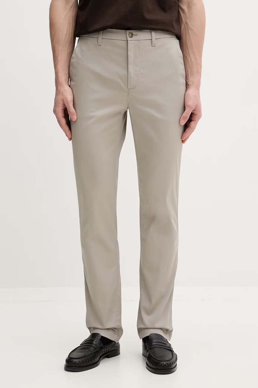 Calvin Klein pantaloni slim fit pentru bărbați din bumbac cu elastan