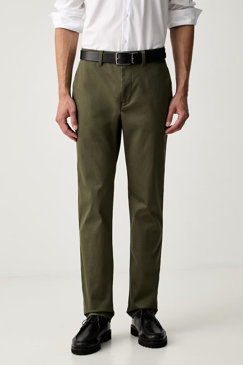 Calvin Klein pantaloni slim fit pentru bărbați din bumbac cu elastan
