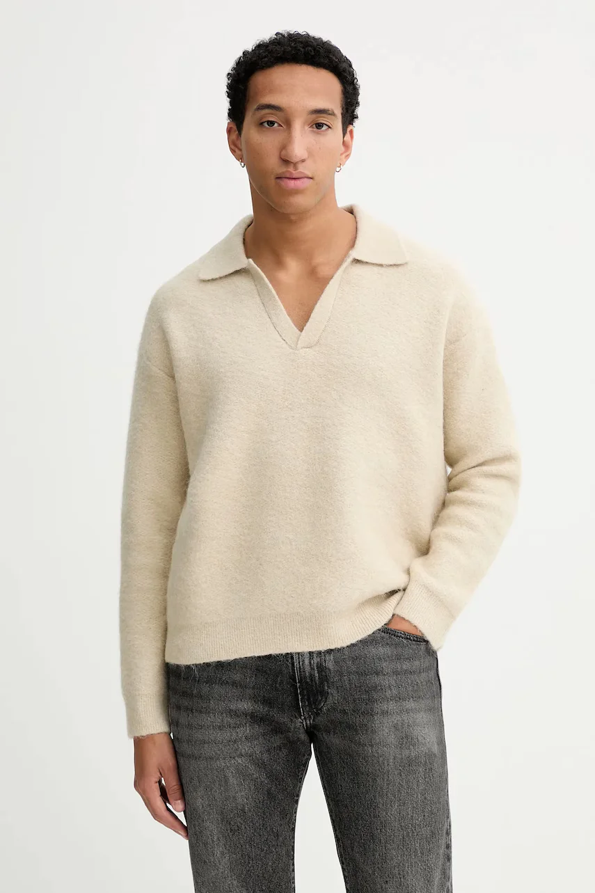 Calvin Klein pulover din amestec de lână