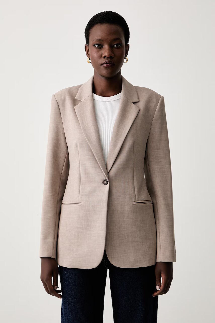 Calvin Klein sacou cu un singur rând de nasturi pentru femei