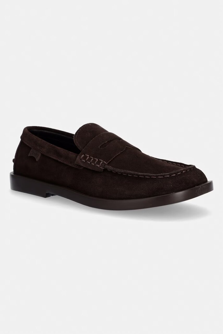 Camper mocasini din piele întoarsă Don
