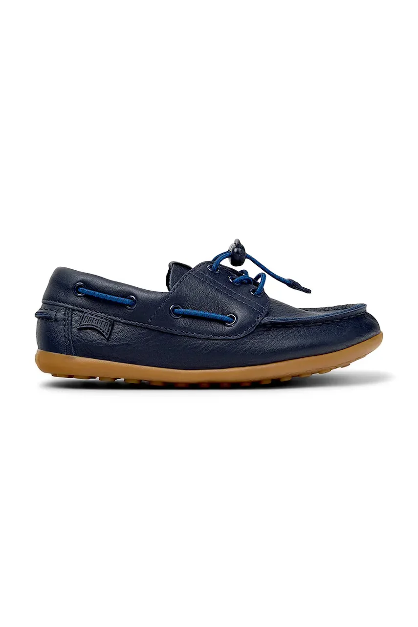 Camper mocasini pentru copii din piele Peu Cami Kids