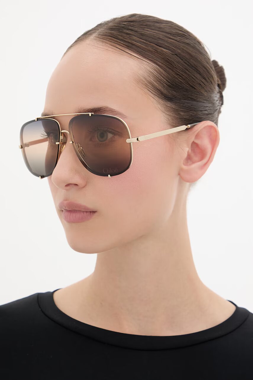 Chloe ochelari de soare aviator pentru femei