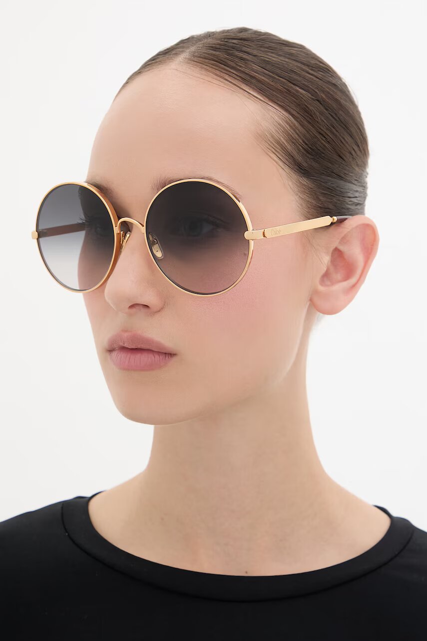 Chloe ochelari de soare rotunzi pentru femei