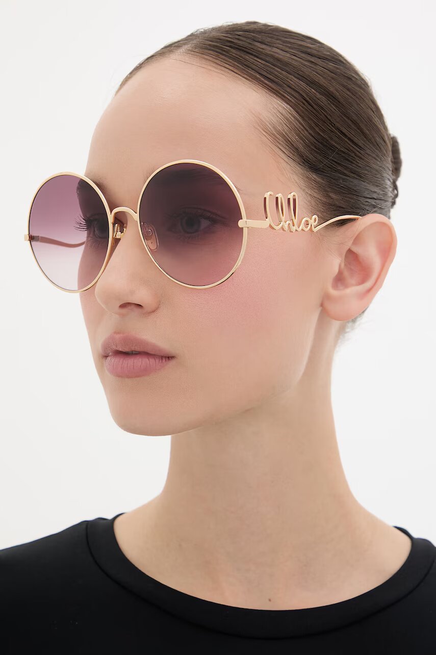Chloe ochelari de soare rotunzi pentru femei