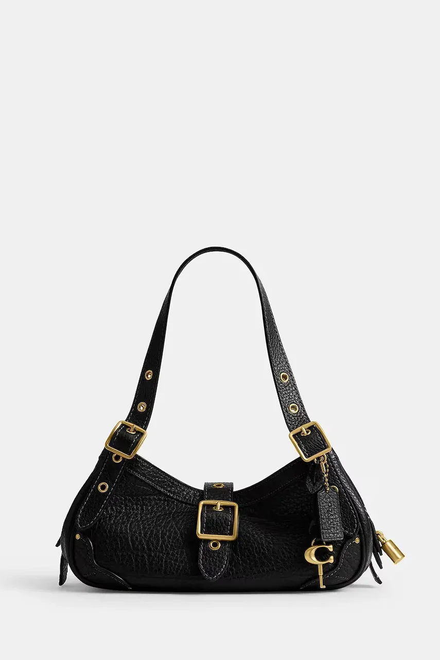 Coach geantă pentru femei din piele Small Drifter Bag