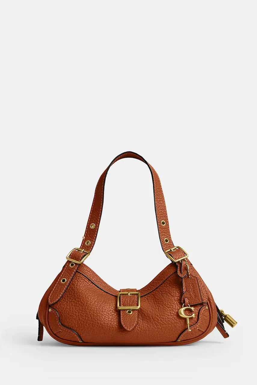 Coach geantă pentru femei din piele Small Drifter Bag