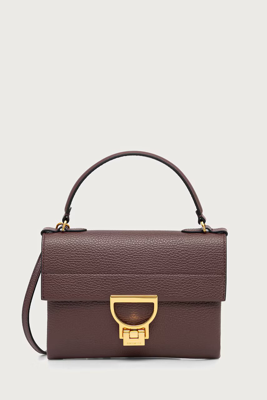COCCINELLE geantă crossbody pentru femei din piele
