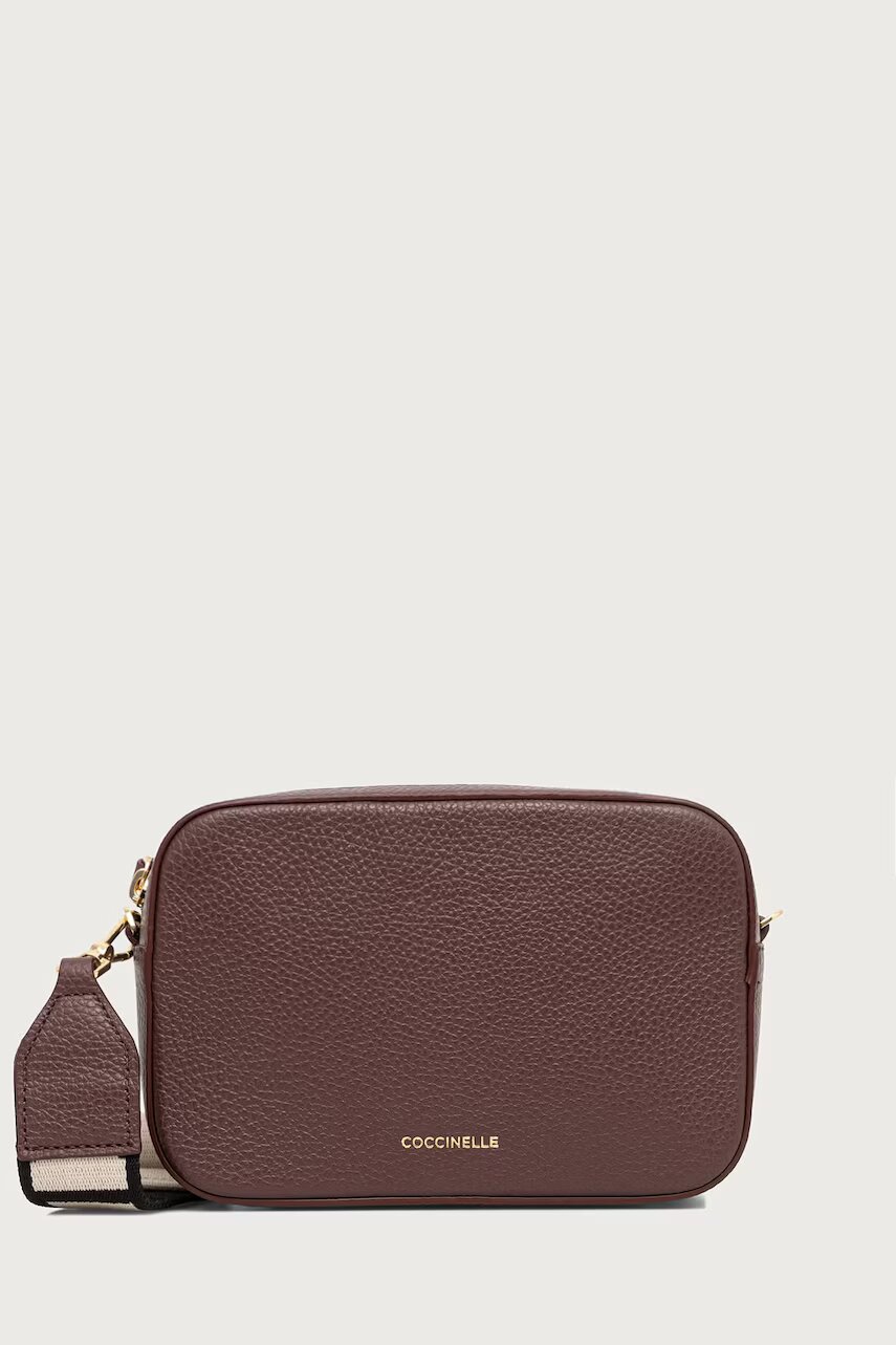 COCCINELLE geantă crossbody pentru femei din piele