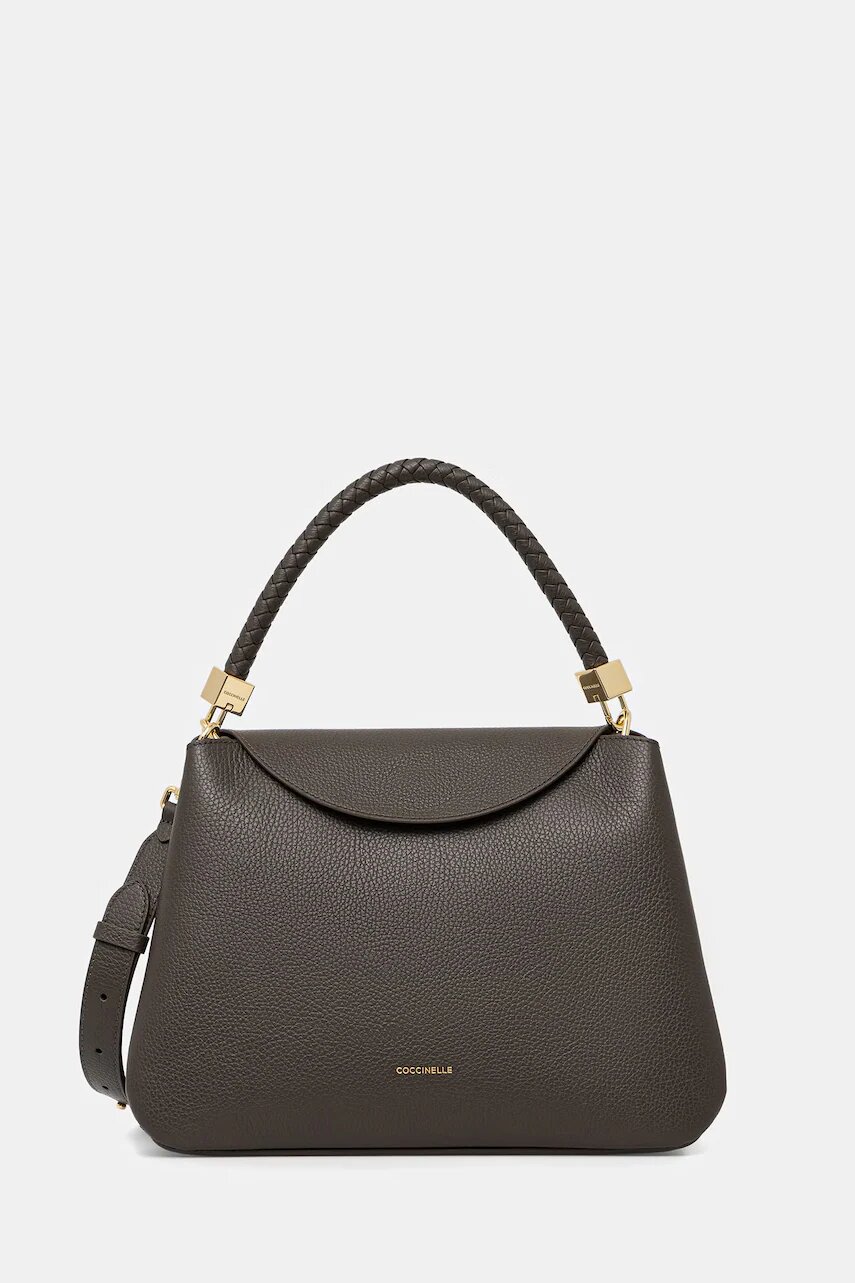COCCINELLE geantă crossbody pentru femei din piele