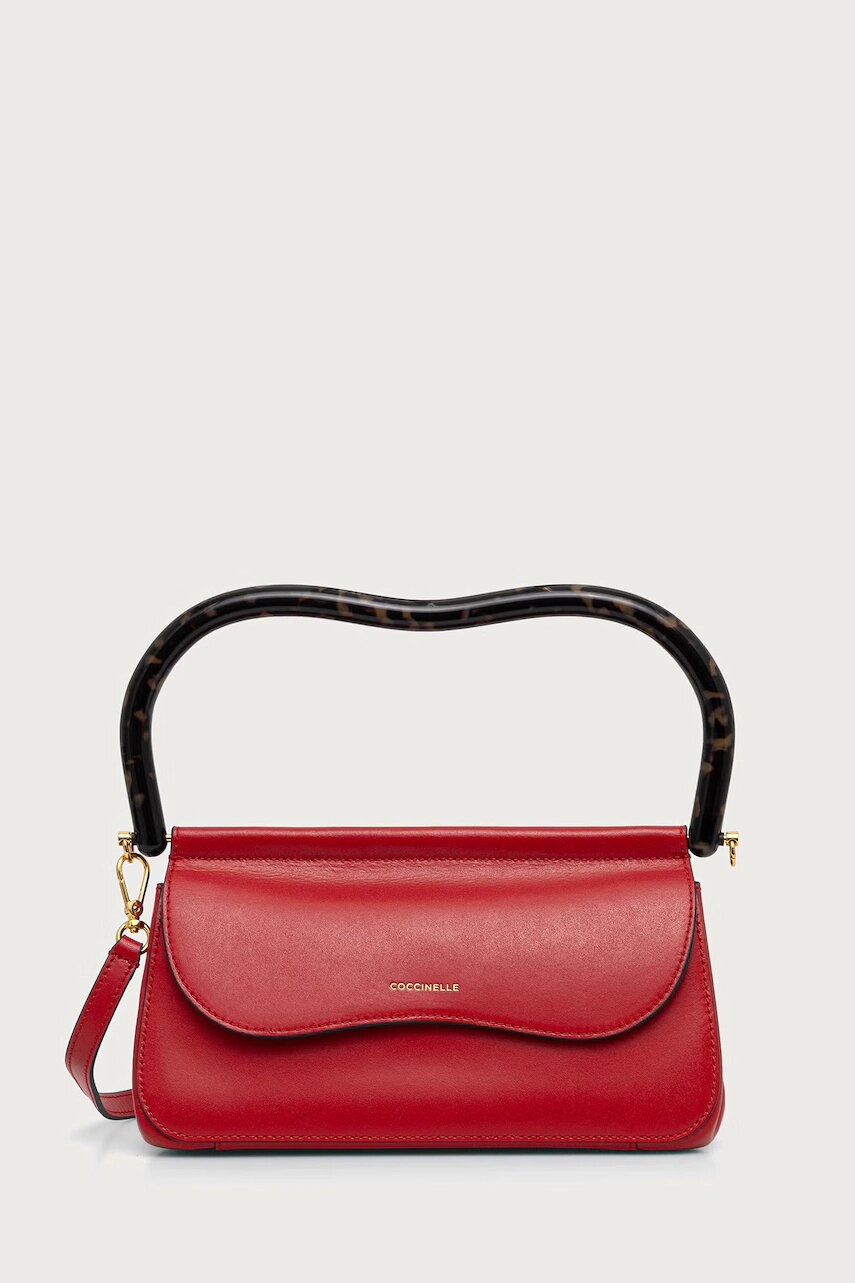 COCCINELLE geantă crossbody pentru femei din piele