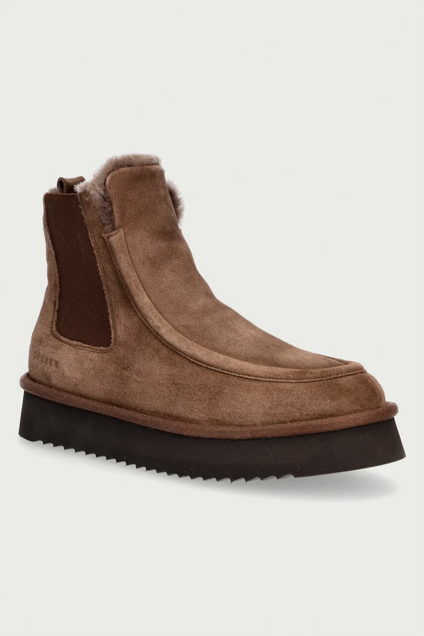 Copenhagen suede cizme de zăpadă pentru femei din piele întoarsă