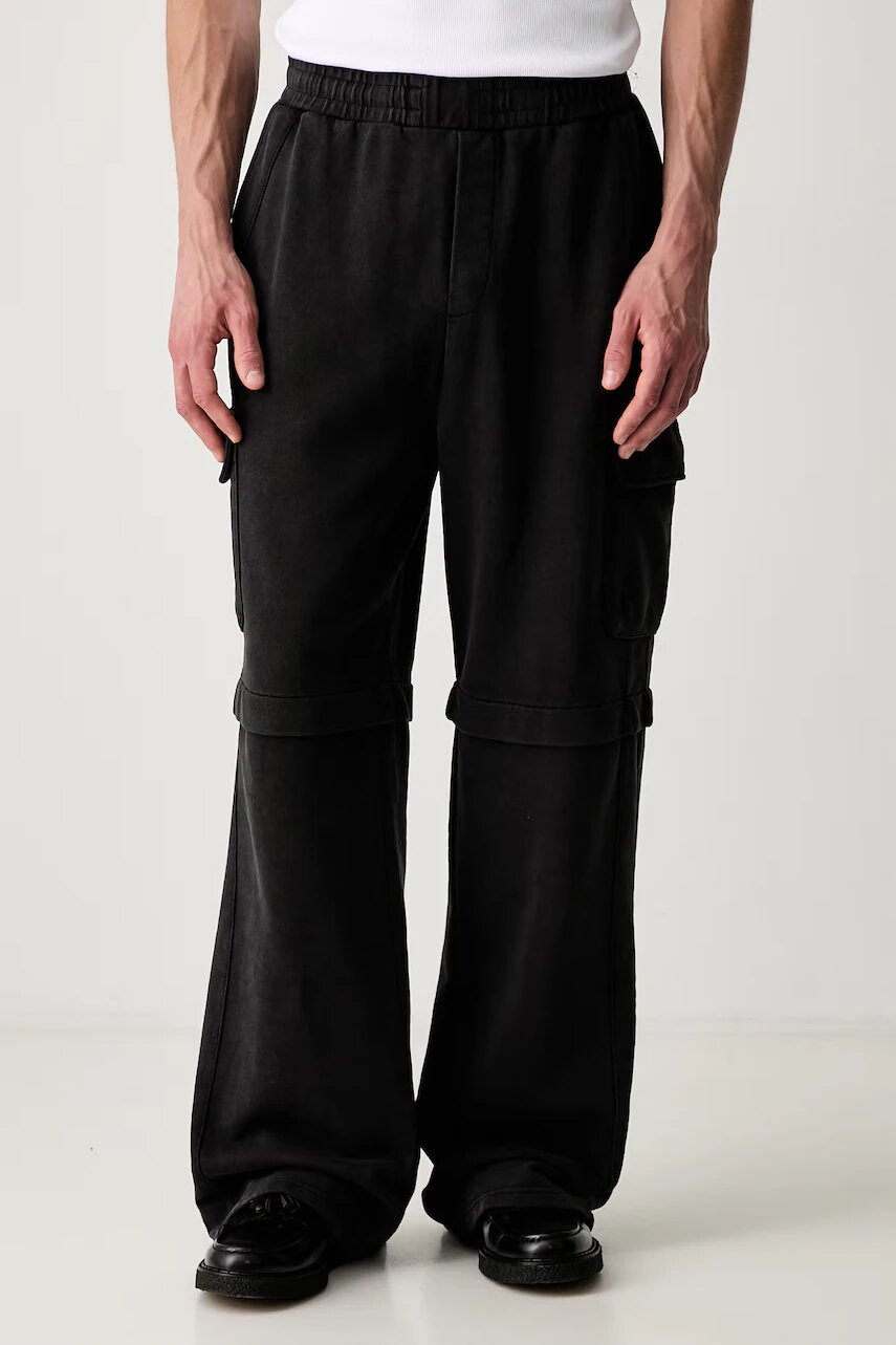 Daily Paper pantaloni de trening din bumbac Garment Wash Pants