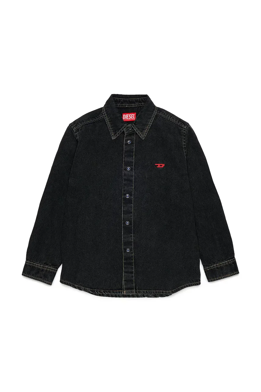 Diesel cămașă pentru copii din bumbac CSIMPLY-OVER SHIRT
