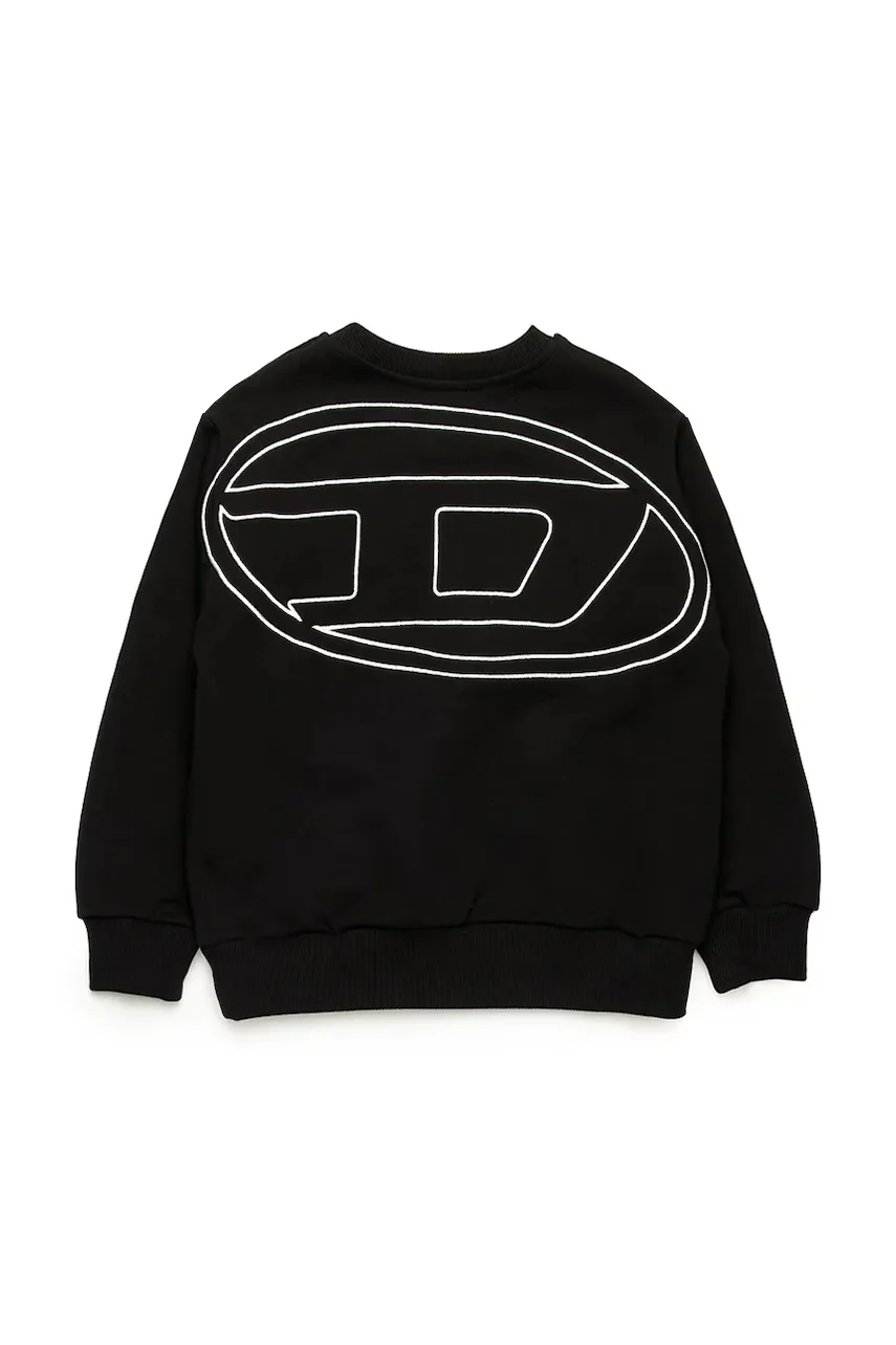 Diesel hanorac de bumbac pentru copii SROBMEGOVALD OVER SWEAT-SHIRT