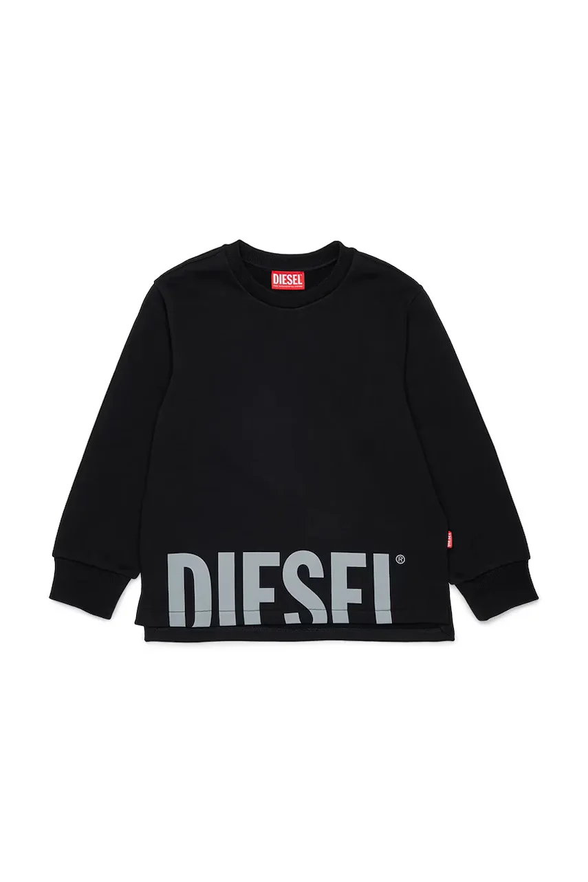 Diesel hanorac pentru copii din bumbac SRES OVER SWEAT-SHIRT