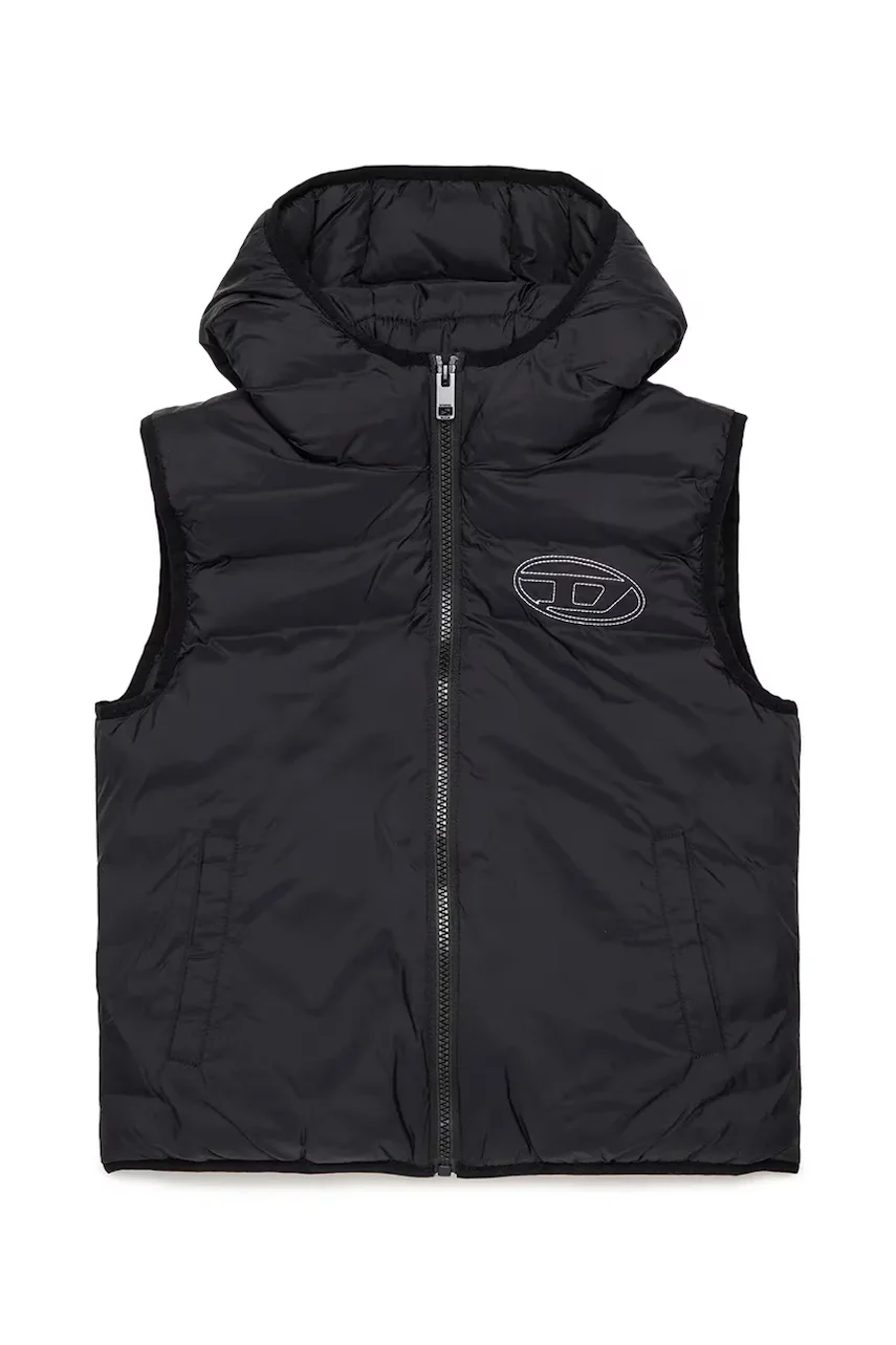 Diesel jachetă fără mâneci cu glugă pentru copii JOSIP JACKET