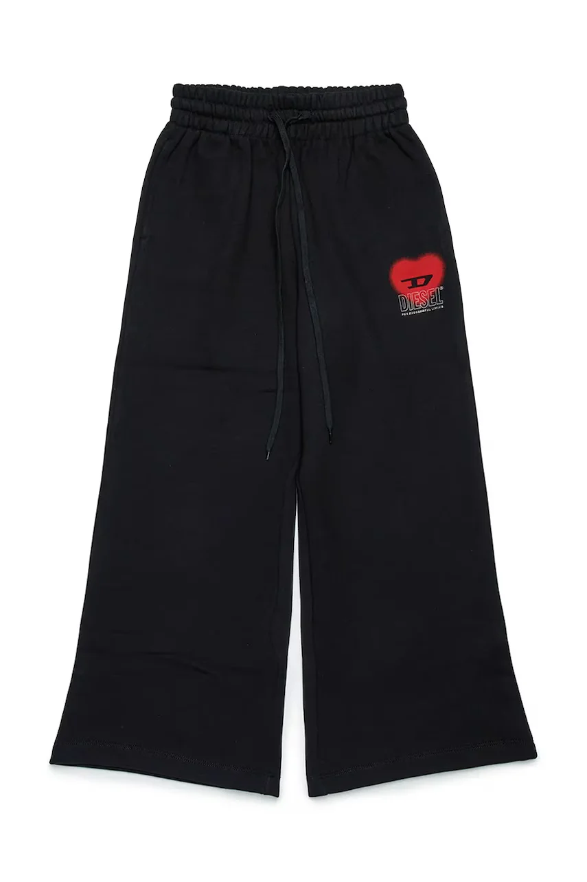 Diesel pantaloni de trening din bumbac pentru copii PCUORE TROUSERS