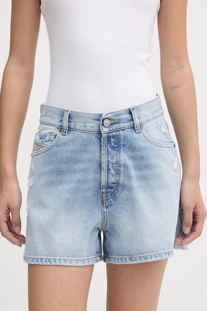 Diesel pantaloni scurți de bumbac pentru femei din-HELIOS