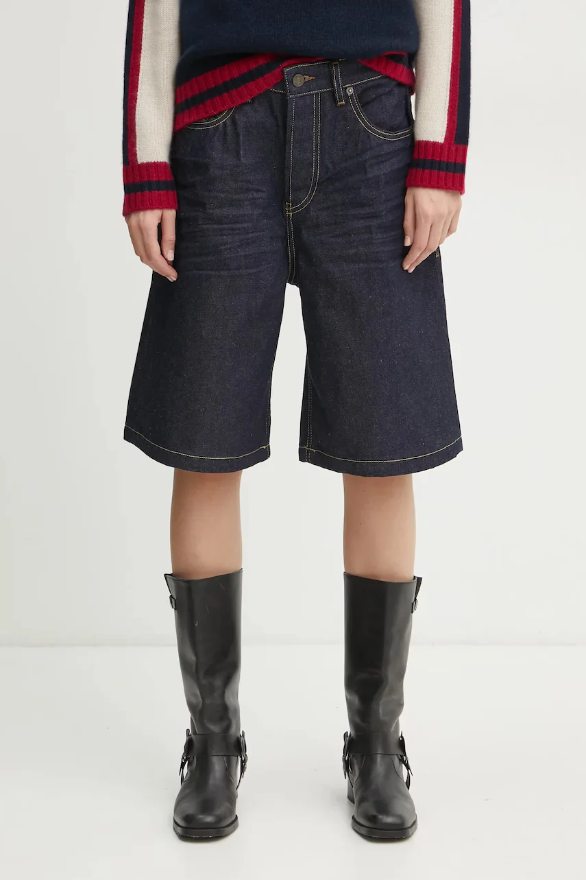 Diesel pantaloni scurti jeans DE-SIRE-SHORT SHORTS