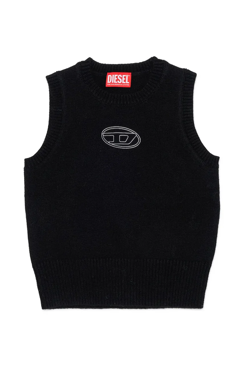 Diesel vestă pentru copii cu amestec de lână KIMKY KNITWEAR