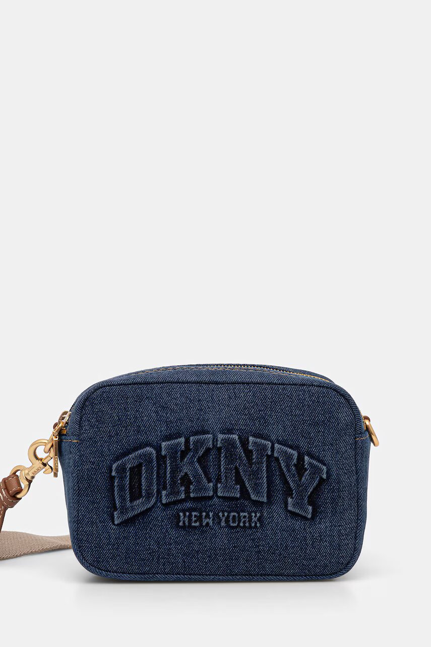 DKNY geantă crossbody pentru femei din denim