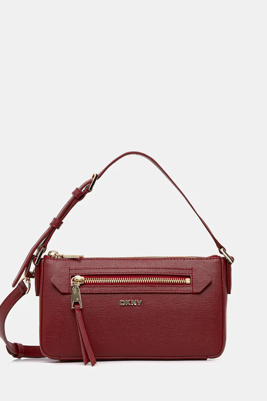 DKNY geantă crossbody pentru femei din piele
