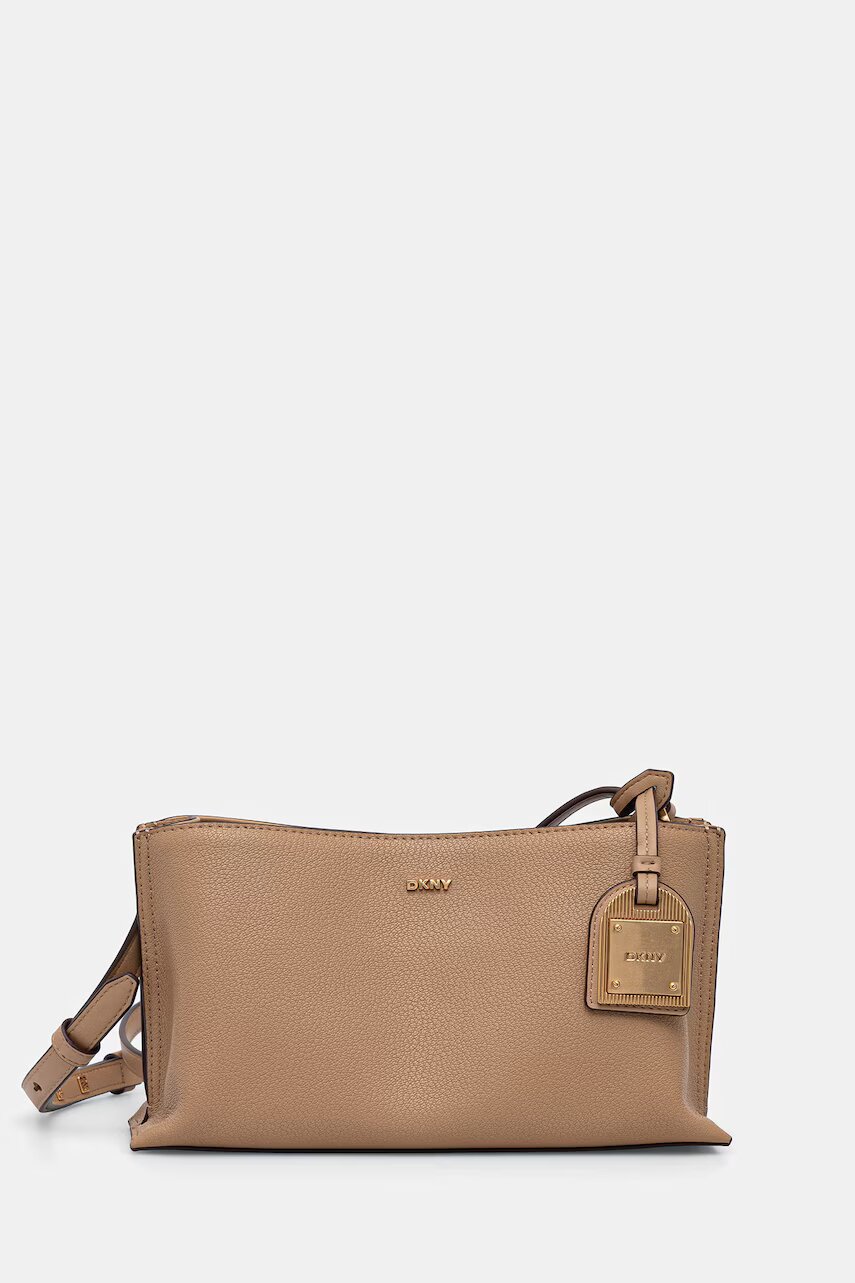 DKNY geantă crossbody pentru femei din piele