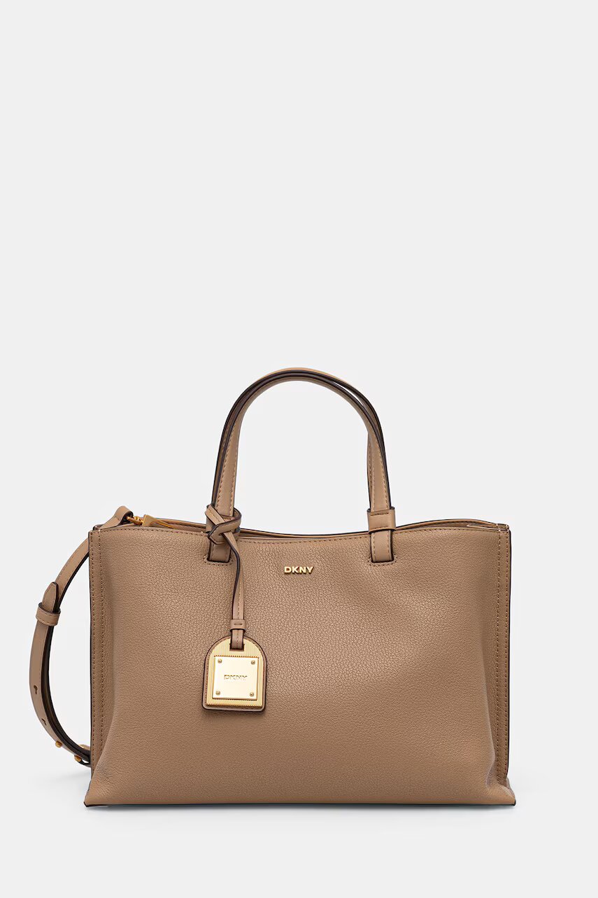 DKNY geantă crossbody pentru femei din piele ALYA