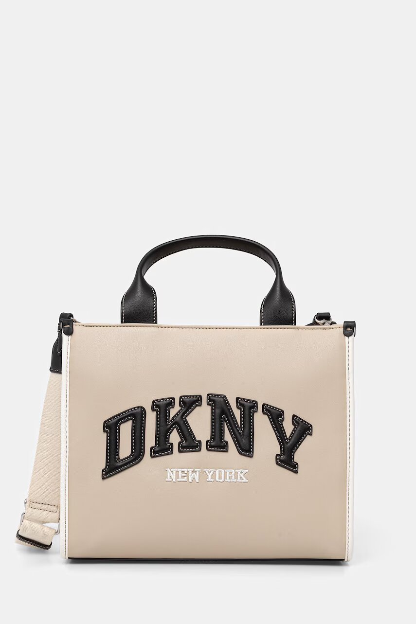 DKNY geantă pentru femei cu imitație de piele